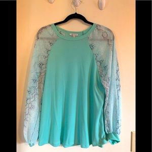 White Birch Snakeskin Top